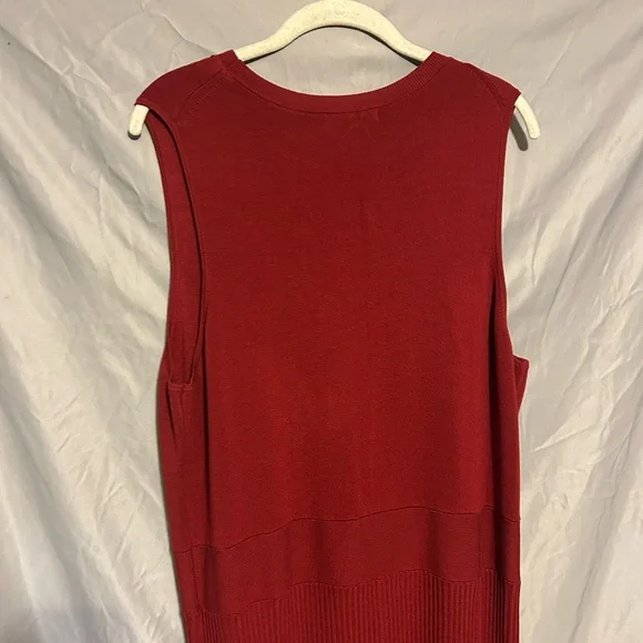 Banana Republic Rich Red Knit Top - Picture 6 of 12